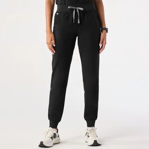 Figs Zamora Black Jogger Pants